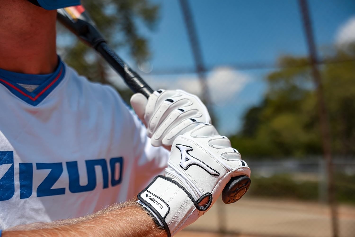 image:imageMizuno Pro Select Adult Baseball Batting GloveWhite