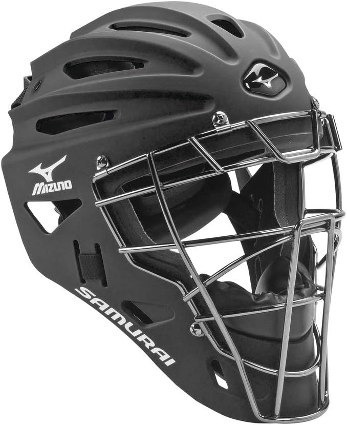 image:imageMizuno Samurai Adult Baseball Boxed Catchers Gear SetBlackGrey