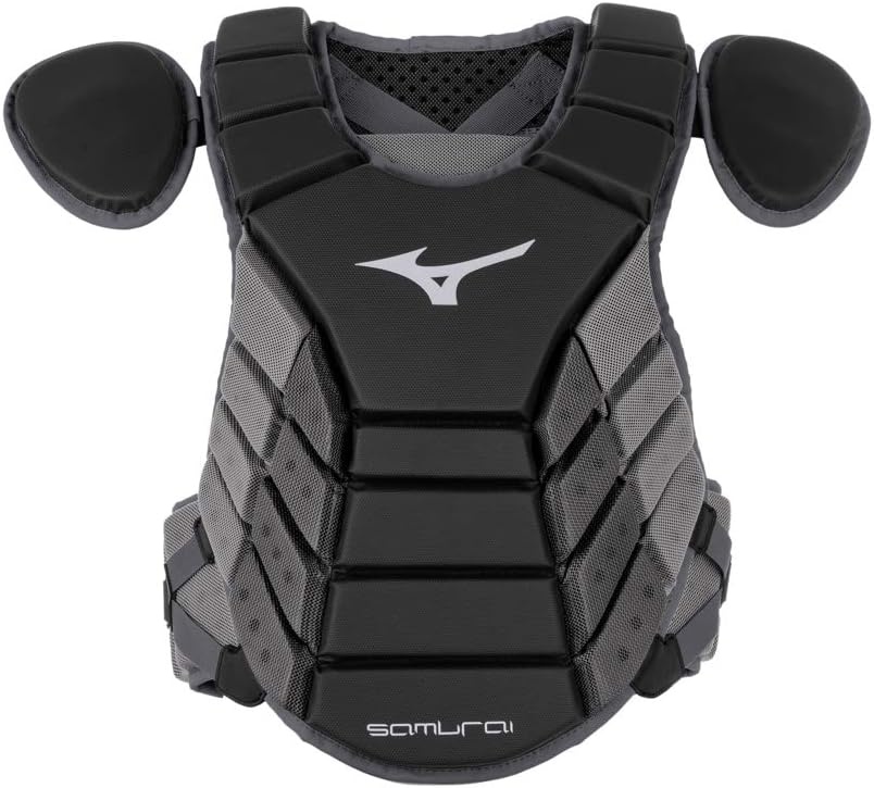 image:imageMizuno Samurai Adult Baseball Boxed Catchers Gear SetBlackGrey