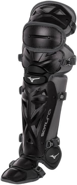 image:imageMizuno Samurai Adult Baseball Boxed Catchers Gear SetBlackGrey