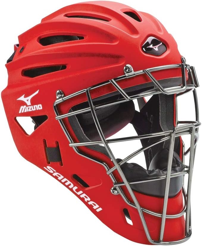 image:imageMizuno Samurai Adult Baseball Boxed Catchers Gear SetBlackRed