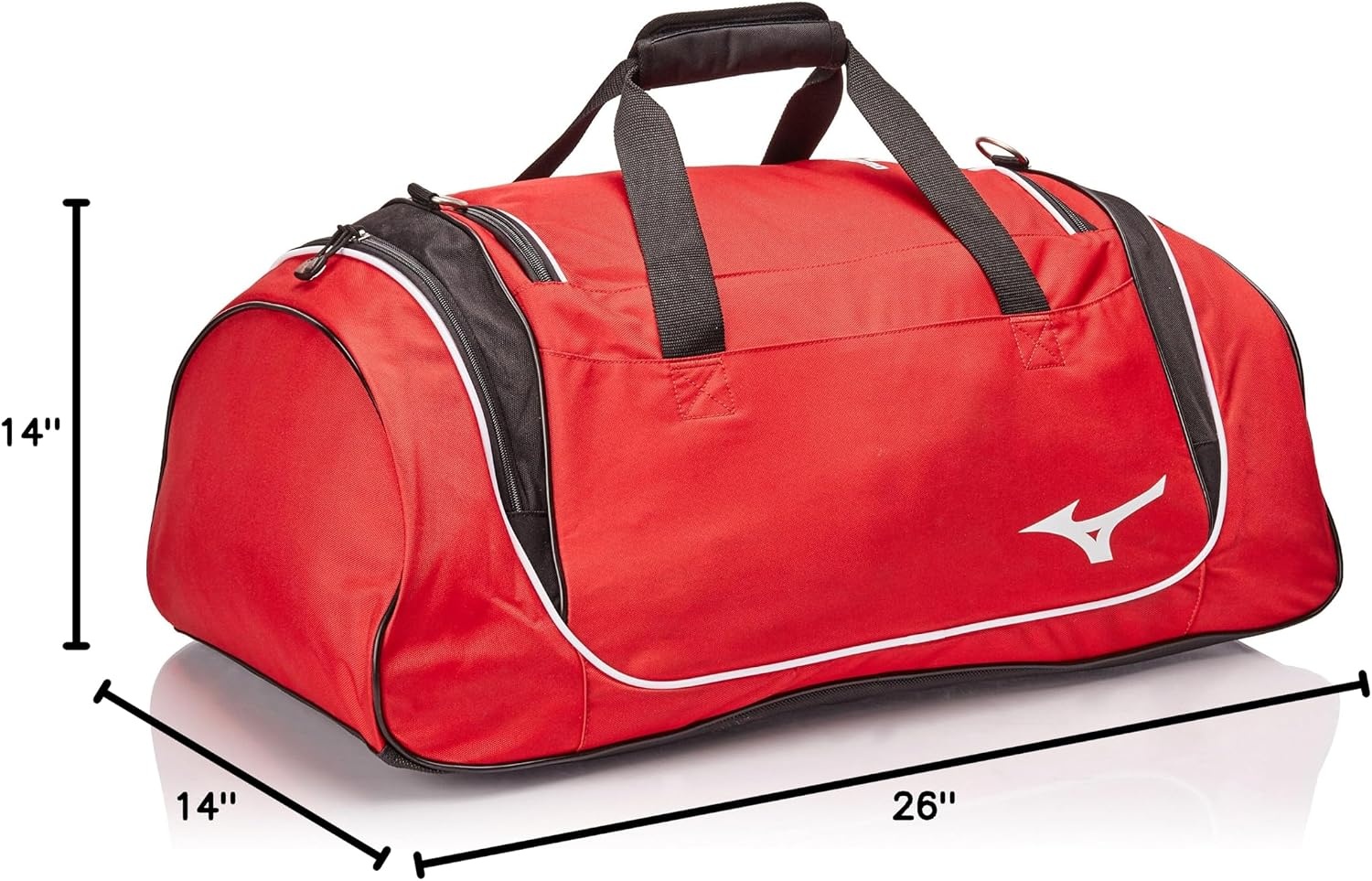 image:imageMizuno Team Duffle BagRedBlack