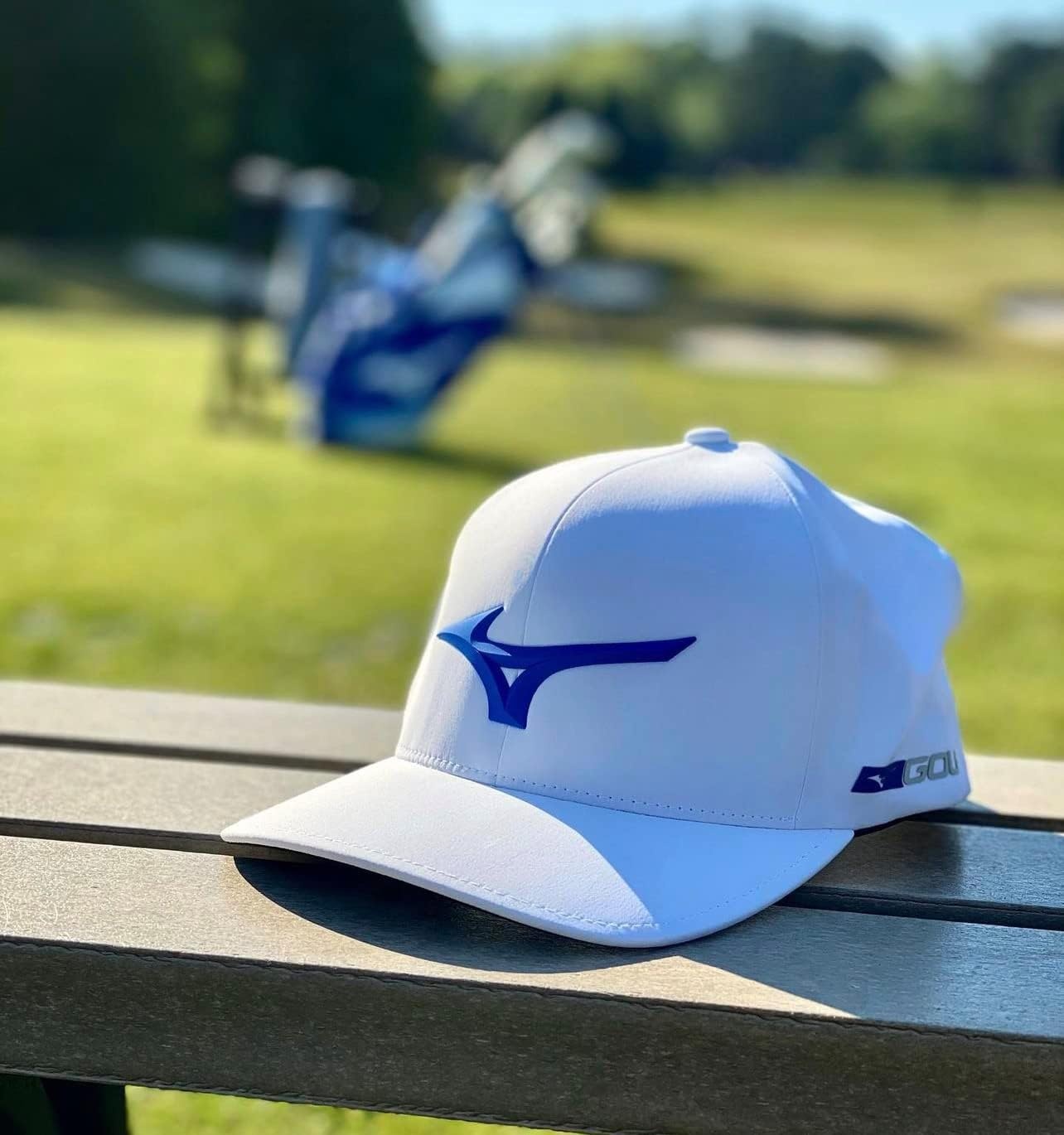 image:imageMizuno Tour Adjustable Golf HatWhiteBlack