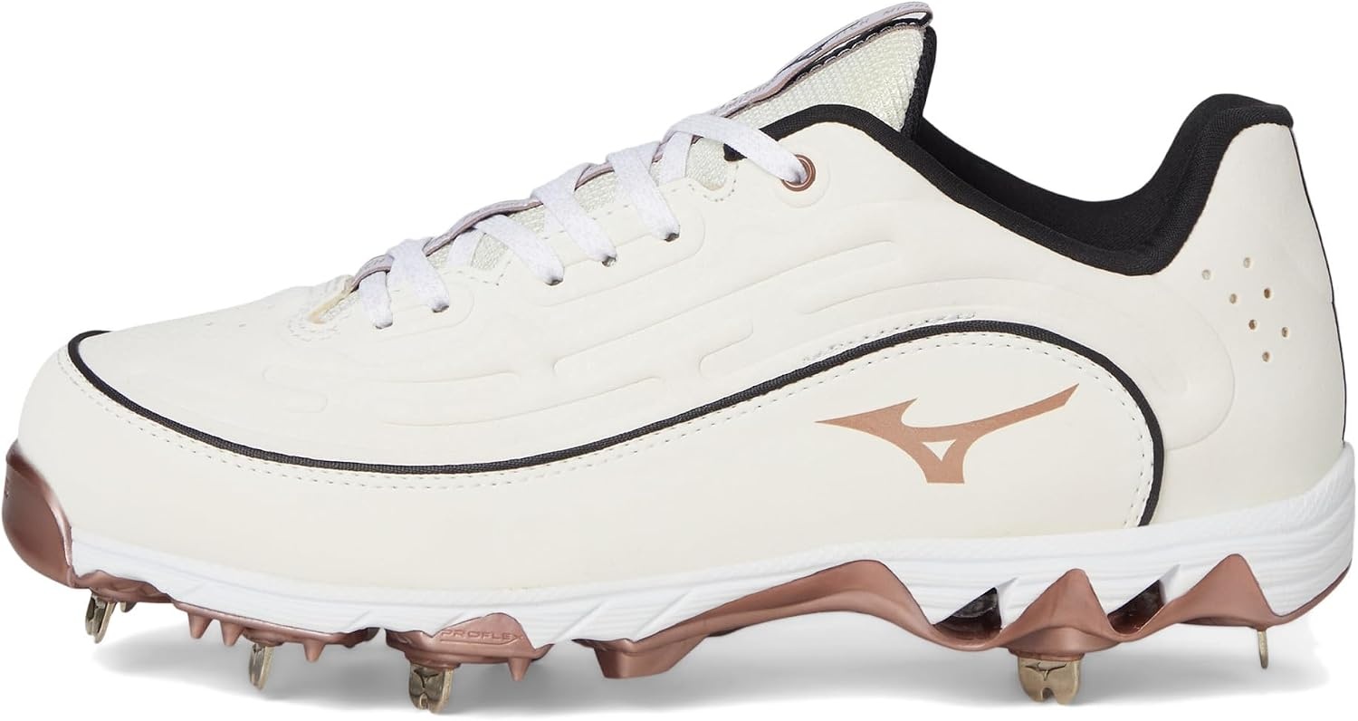 image:imageMizuno Unisex Adult 9Spike Swift 8 Low MetalWhiteRose Gold