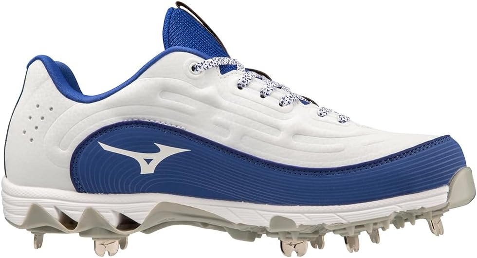image:imageMizuno Unisex Adult 9Spike Swift 8 Low MetalWhiteRoyal