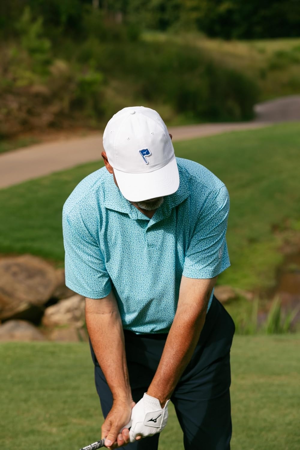 image:imageMizuno Unisex Adult Pin High Relaxed Golf Cap