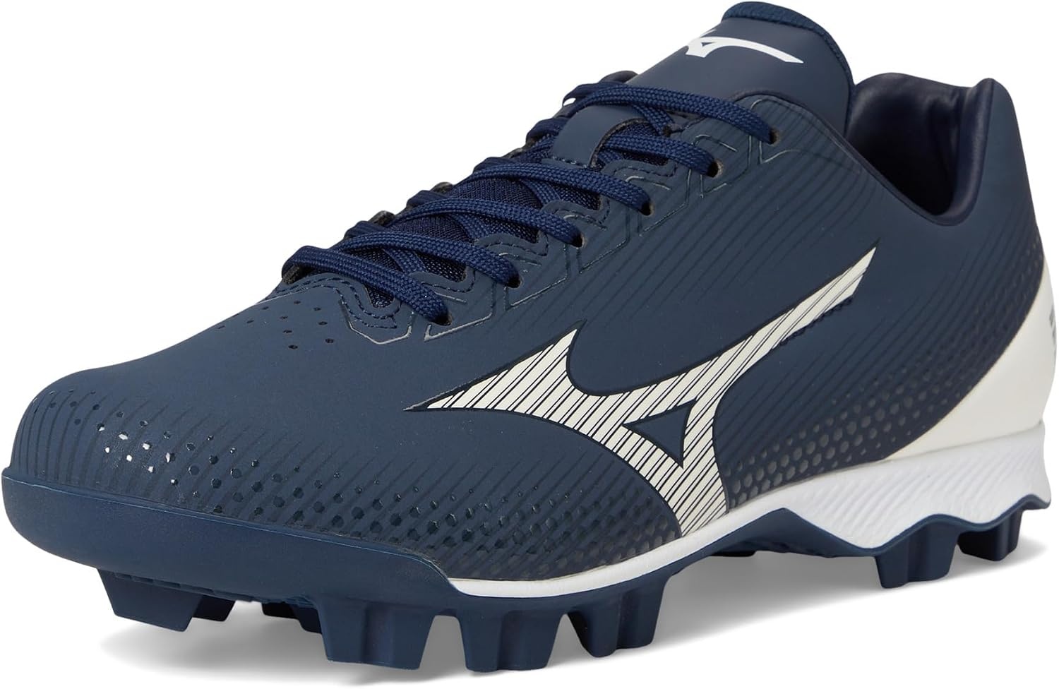 image:imageMizuno Unisex Adult Wave LightrevoNavywhite