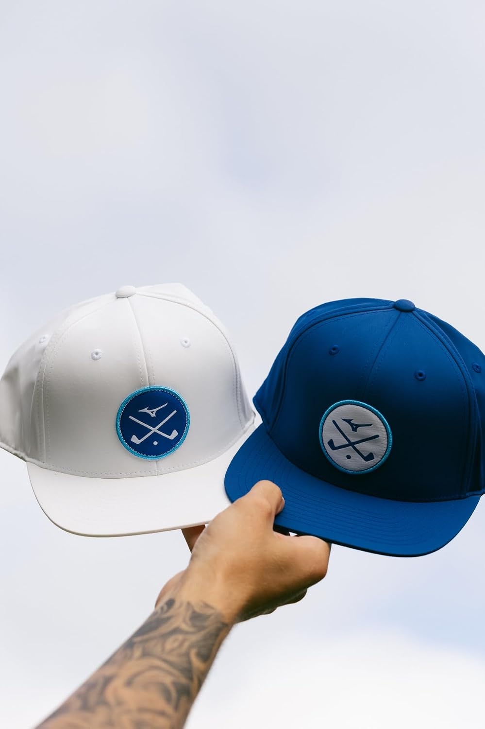 image:imageMizuno Unisex Crossed Clubs Snapback HatRoyal