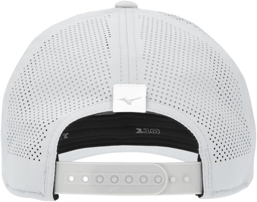 image:imageMizuno Unisex Tour Vent Adjustable Golf HatLight Greywhite