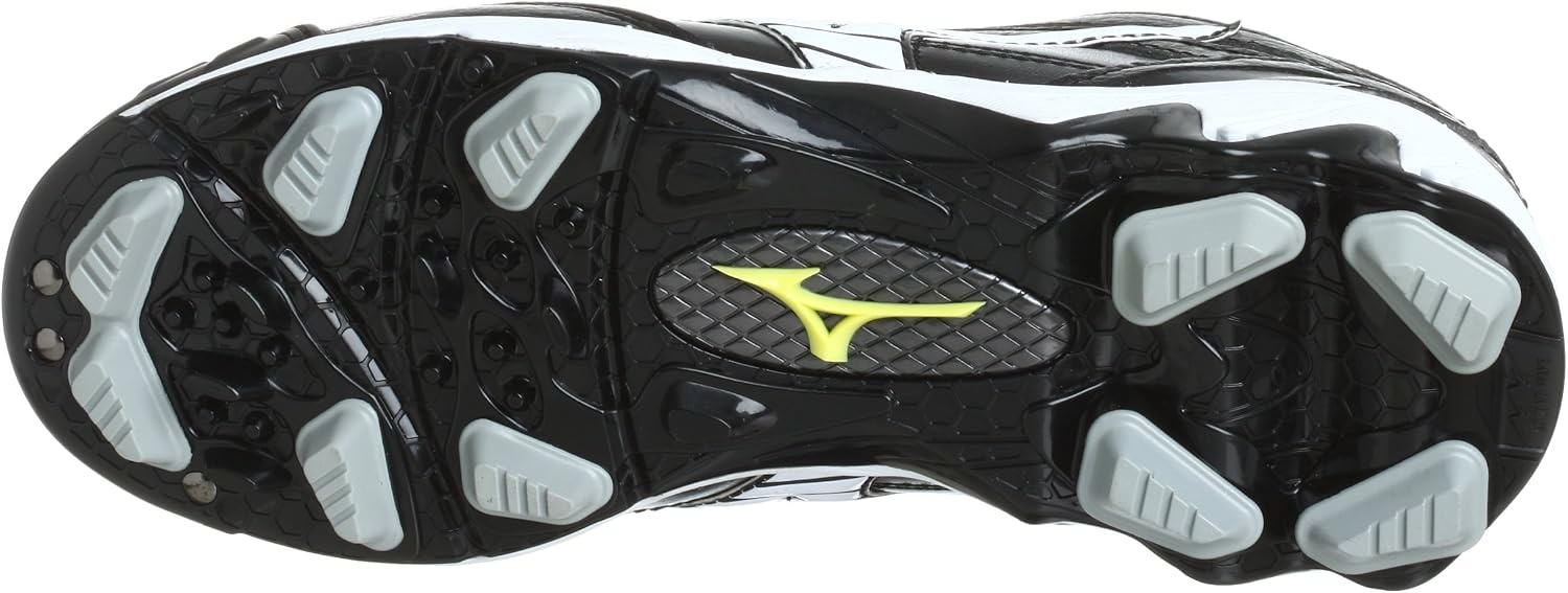 image:imageMizuno Womens Finch 9 Spike Mid G3 Baseball CleatBlackWhite