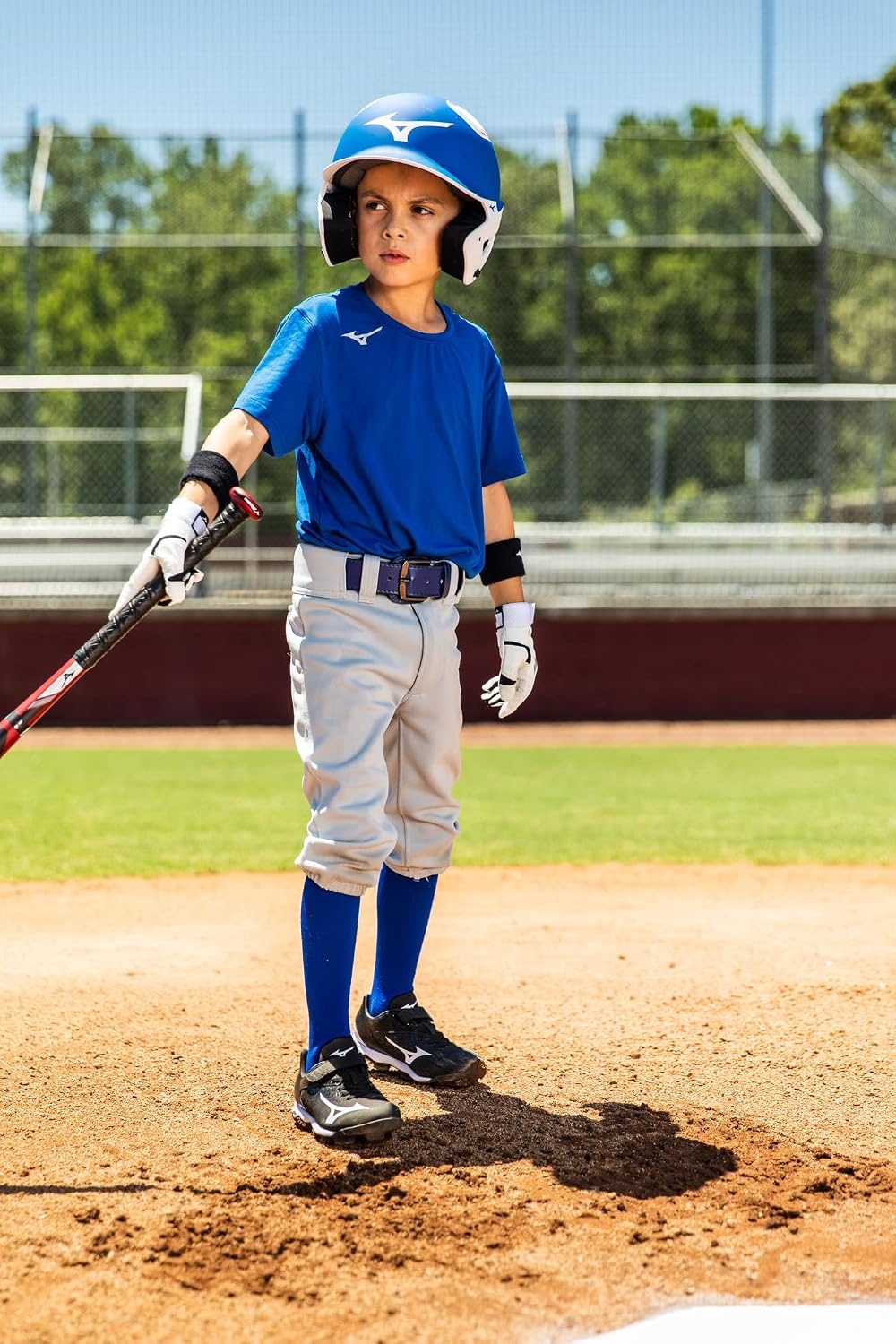 image:imageMizuno unisexadult Leather Classic BeltRoyal