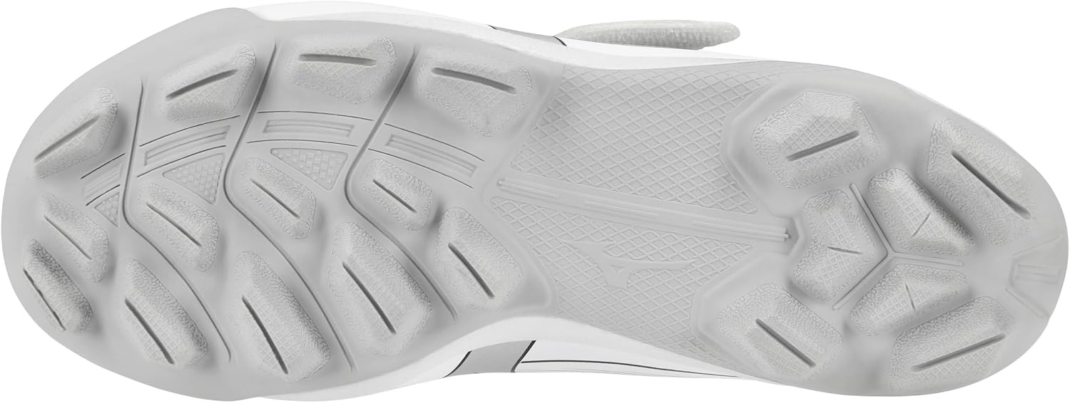 image:imageMizuno unisexchild Cushionrevo Diamond Youth Tpu SpikeWhiteBlack