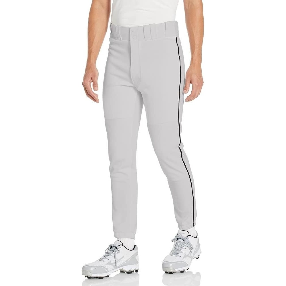 image:imageMizuno Adult Mens Premier Piped Baseball PantGreyBlack