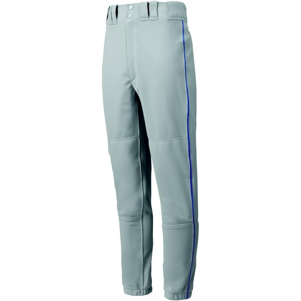 image:imageMizuno Adult Mens Premier Piped Baseball PantGreyRoyal