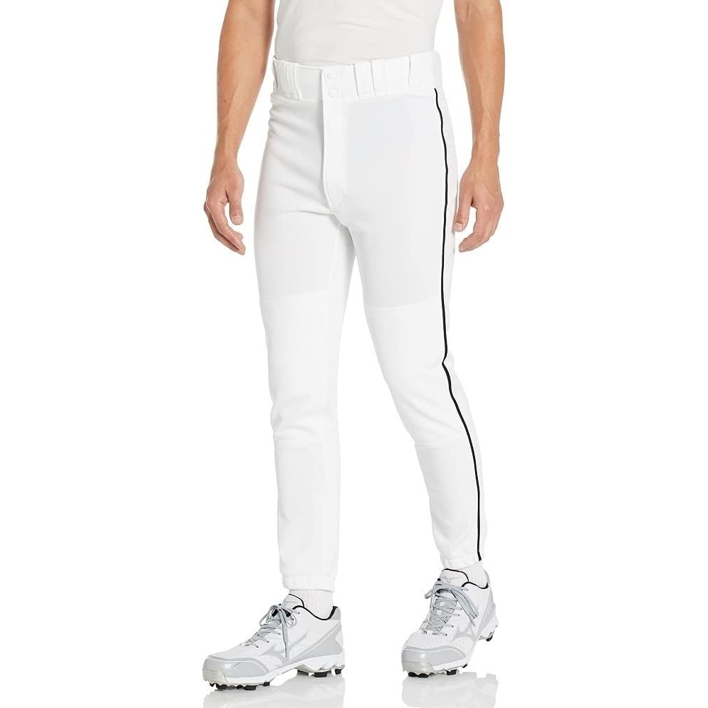 image:imageMizuno Adult Mens Premier Piped Baseball PantWhiteBlack