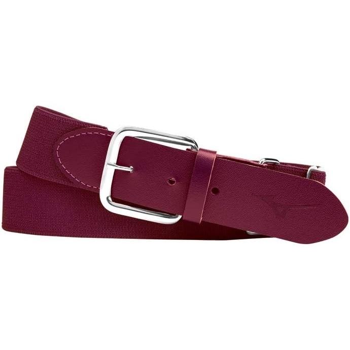image:imageMizuno Classic Elastic BaseballSoftball Belt Youth and AdultCardinal