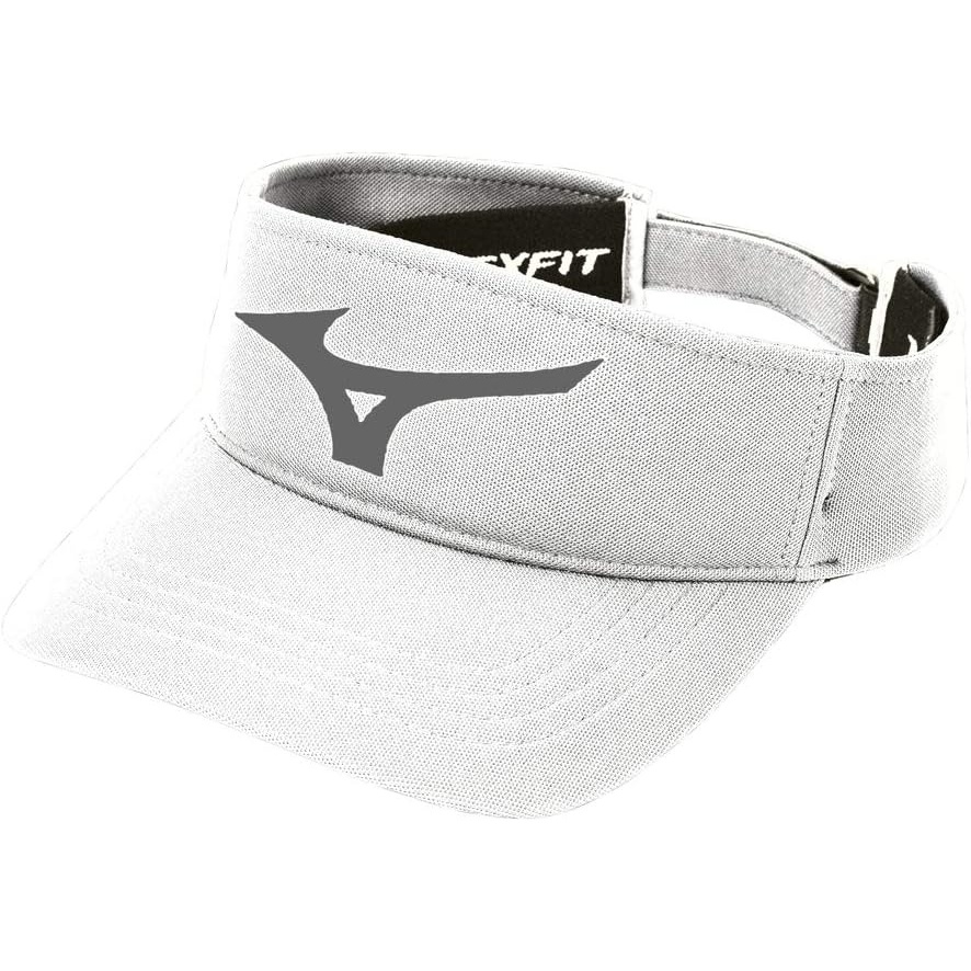 image:imageMizuno Diamond VisorWhitecharcoal
