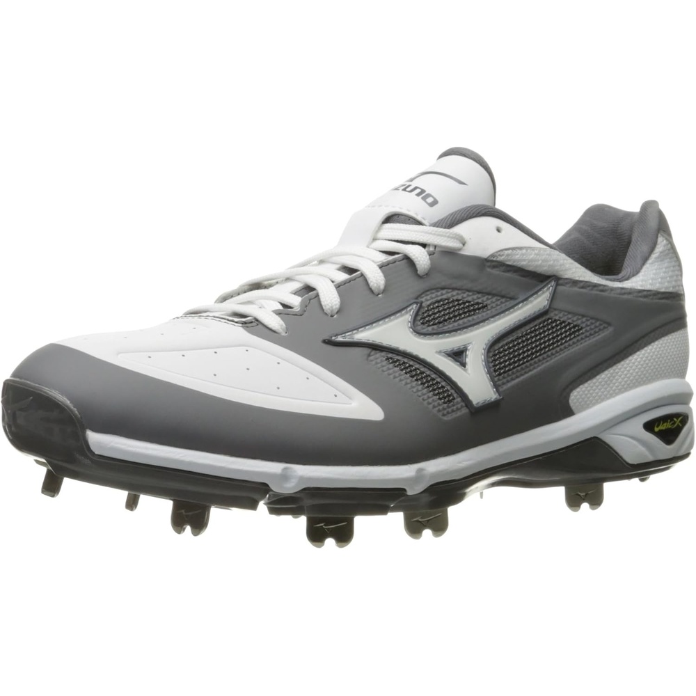 image:imageMizuno Mens Dominant Ic Baseball ShoeGreyWhite