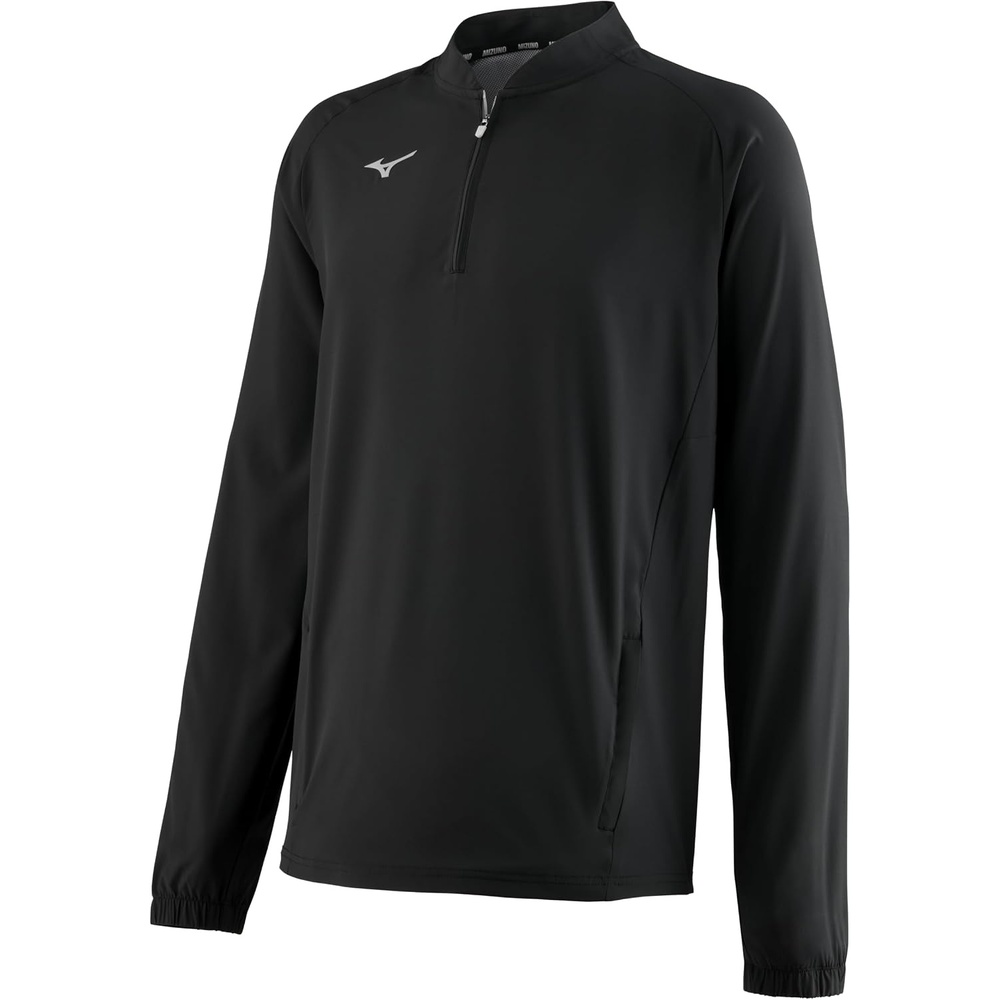image:imageMizuno Mens Gametime Long Sleeve Hitting JacketBlack