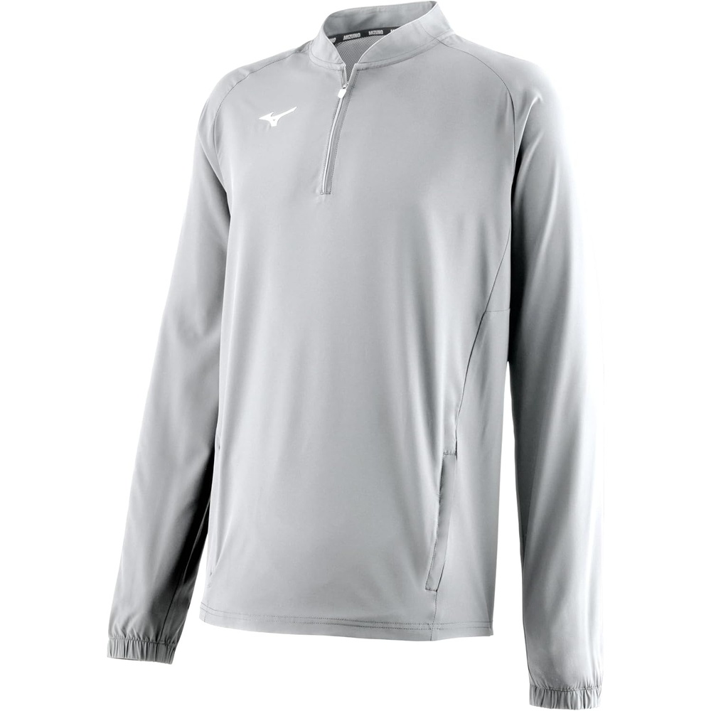 image:imageMizuno Mens Gametime Long Sleeve Hitting JacketGrey