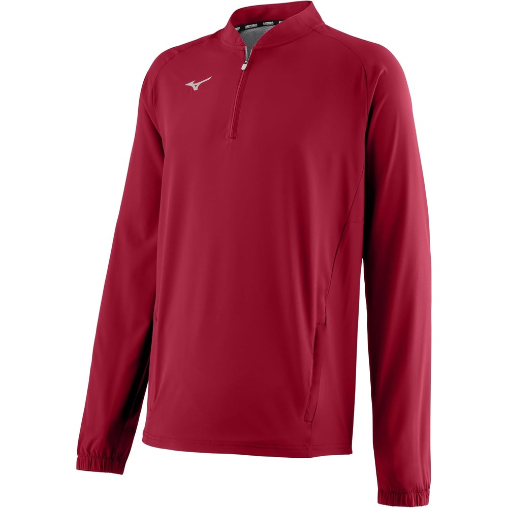image:imageMizuno Mens Gametime Long Sleeve Hitting JacketRed