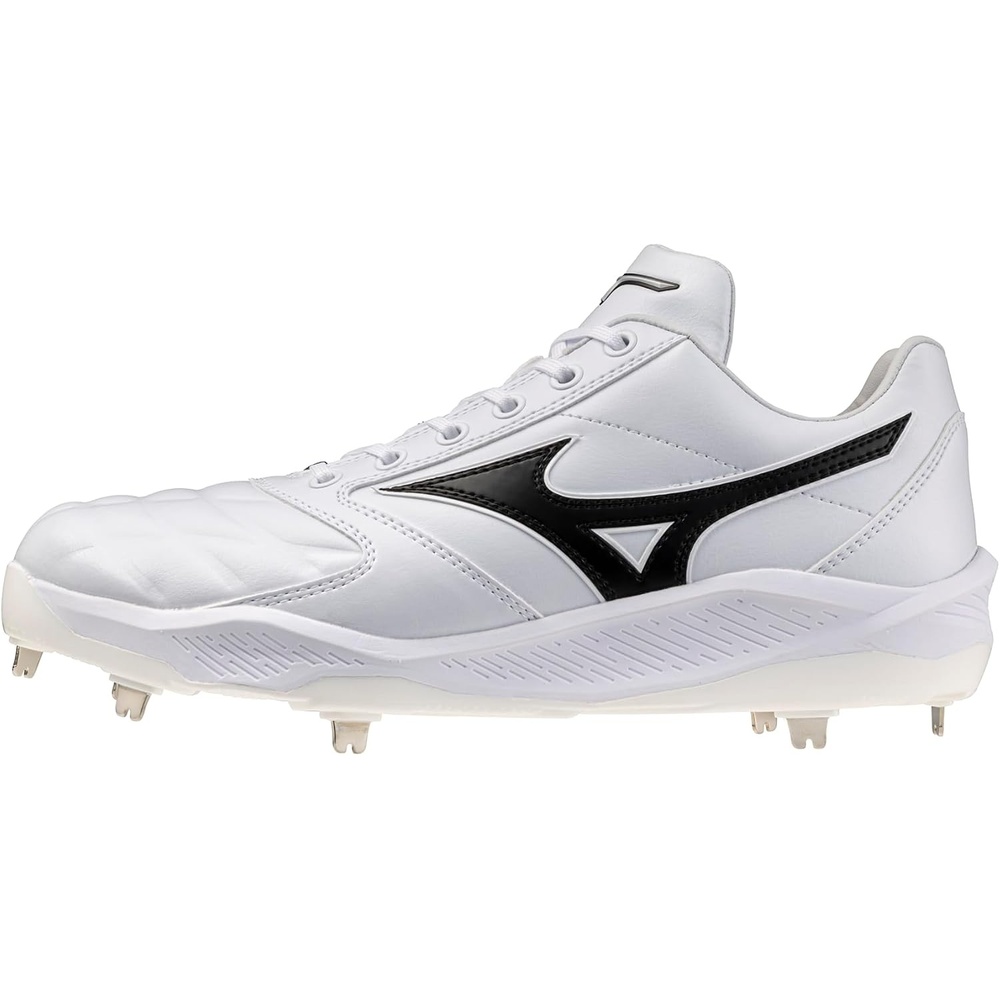 image:imageMizuno Mens Pro Select Metal Baseball Cleat White US Mens 115
