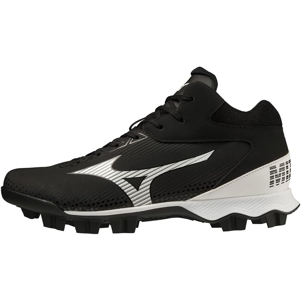 image:imageMizuno Mens Wave Lightrevo MidBlackWhite