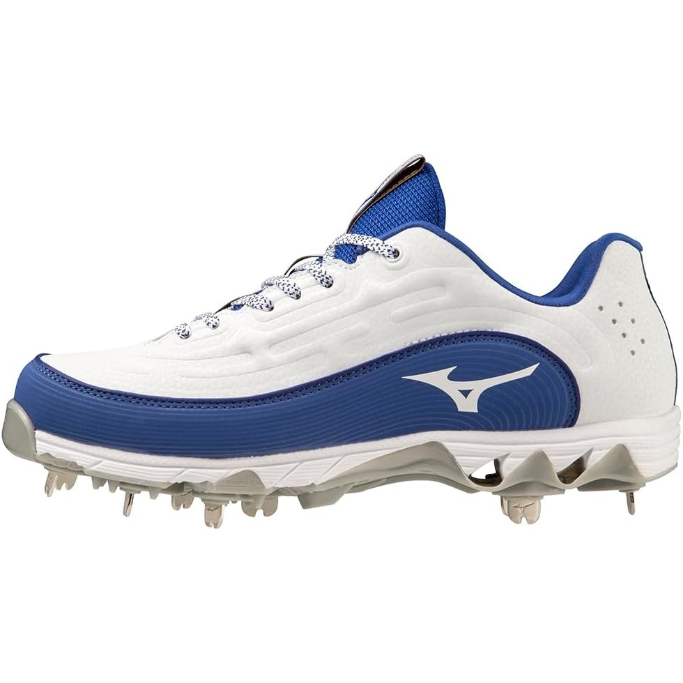 image:imageMizuno Unisex Adult 9Spike Swift 8 Low MetalWhiteRoyal