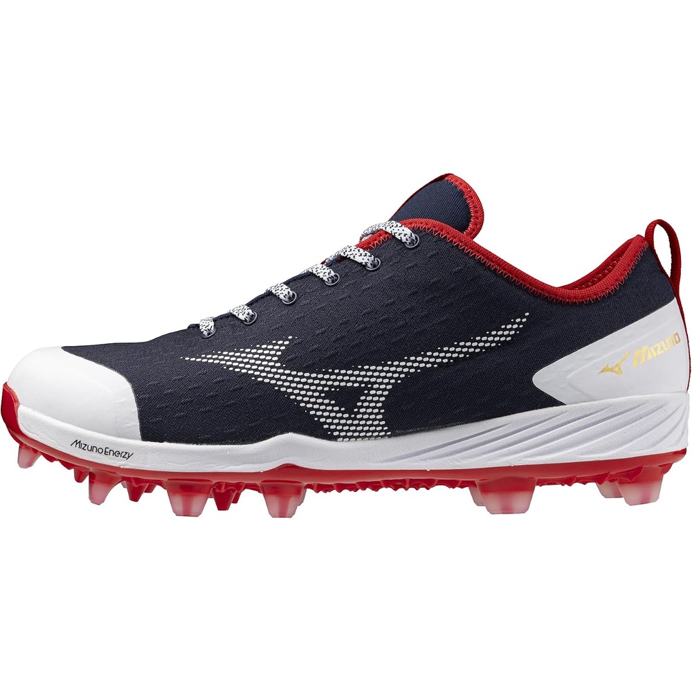 image:imageMizuno Unisex Adult Dominant 4 TPUNavyRed