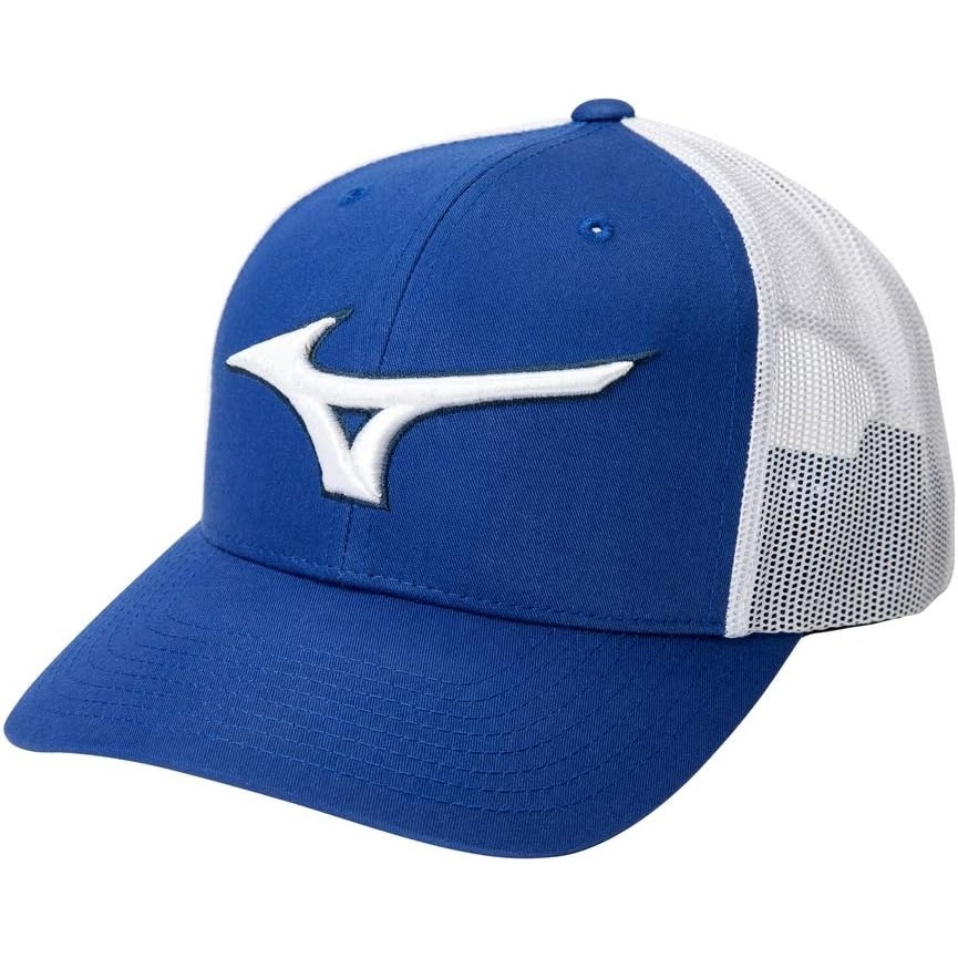 image:imageMizuno UnisexAdult Mizuno Diamond Trucker HatRoyalwhite