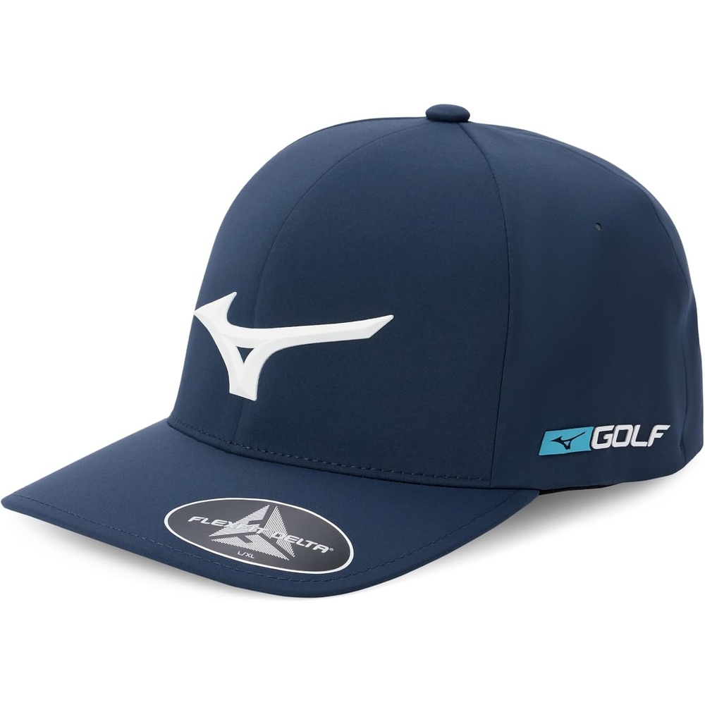 image:imageMizuno Womens Tour Delta Fitted Hat Navy LargeXLarge US