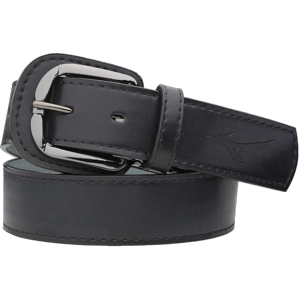 image:imageMizuno unisexadult Leather Classic BeltBlack