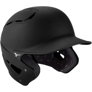 Mizuno Adult B6 Baseball Batting Helmet(Black)