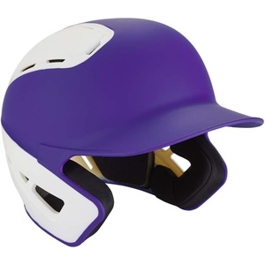 Mizuno Adult B6 Baseball Batting Helmet(Purple/White)
