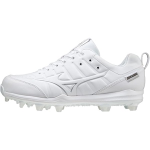 Mizuno Ambition 2 TPU Low Molded Baseball Cleat(White)