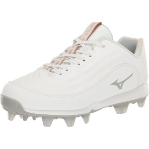 Mizuno Ambition 3 Low TPU Mens Molded Baseball Cleat | White | US Mens 15