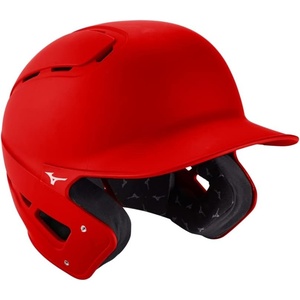Mizuno B6 Baseball Batting Helmet(Red)