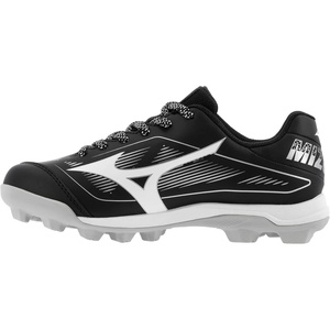 Mizuno Boys’ Cushionrevo Diamond Jr. TPU Spike(Black/White)