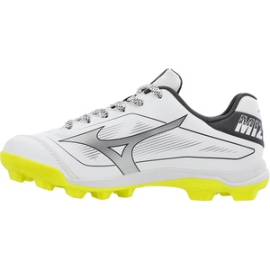 Mizuno Boys’ Cushionrevo Diamond Jr. TPU Spike(Safety Yellow)