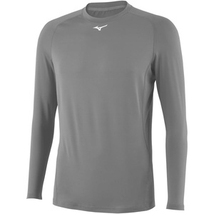 Mizuno Boys’ Long Sleeve Compression YTH(Grey)