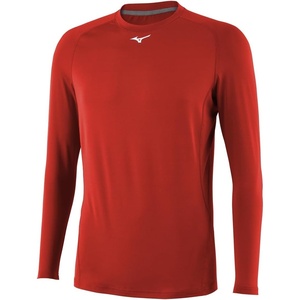 Mizuno Boys’ Long Sleeve Compression YTH(Red)
