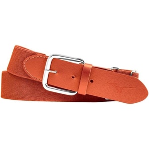 Mizuno Classic Elastic Baseball/Softball Belt | Youth and Adult(Orange)