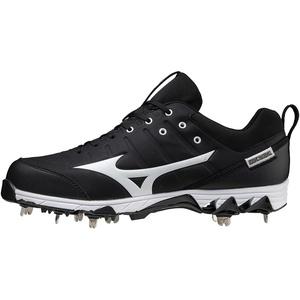 Mizuno Men’s 9-Spike Ambition 2 Baseball Shoe(Black/White)