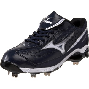 Mizuno Men’s 9-Spike Classic G6 Low Switch(Navy/White)