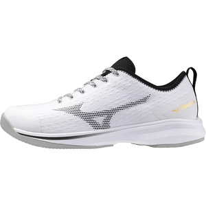 Mizuno Men’s Dominant 4 Low Men’s Baseball Turf Shoe(White/Black)