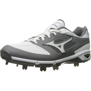 Mizuno Men’s Dominant Ic Baseball Shoe(Grey/White)