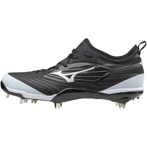 Mizuno Men’s Epiq Baseball Metal Cleat(Black/White)