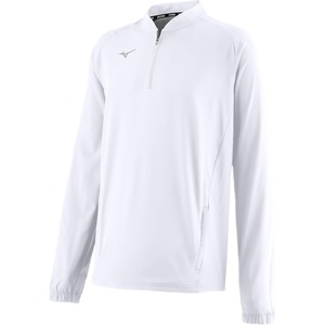 Mizuno Men’s Gametime Long Sleeve Hitting Jacket(White)