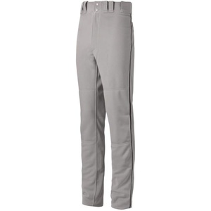 Mizuno Men’s Premier Pro Piped G2 Baseball Pant(Grey/Black)