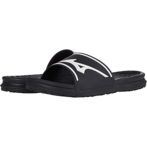 Mizuno Men’s Runbird Slide Baseball Shoe(Black/White)